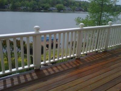 Deck  cleaning and sealing